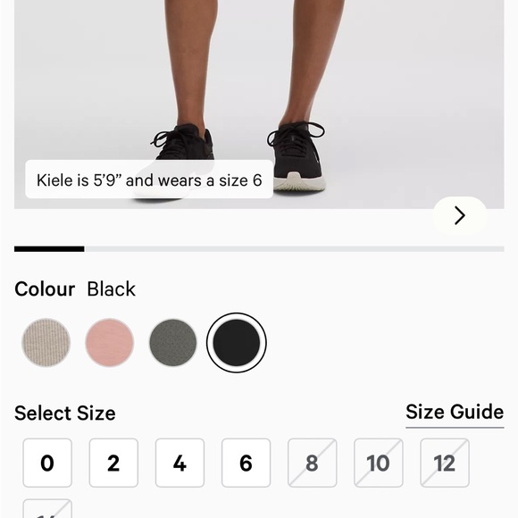 Swift Speed High-Rise Short 6" - size 8 - worn once - Picture 2 of 8